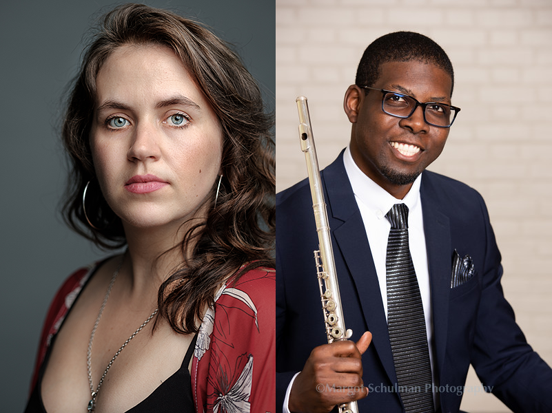 Amy Bormet and Ceylon Mitchell