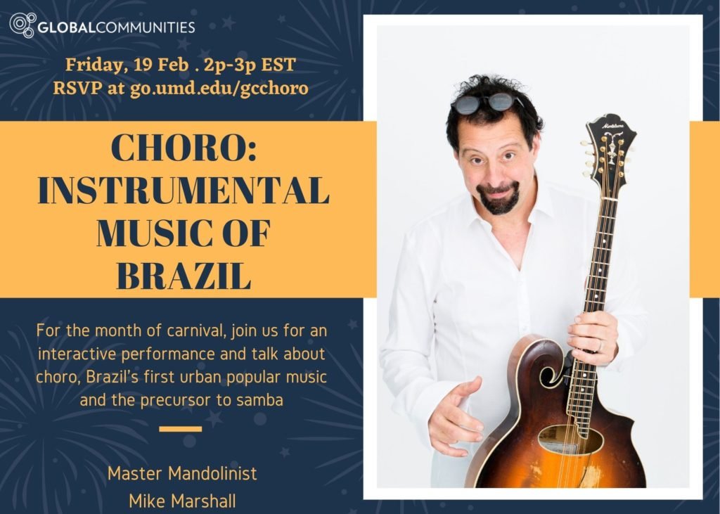 Choro music with Mike Marshall