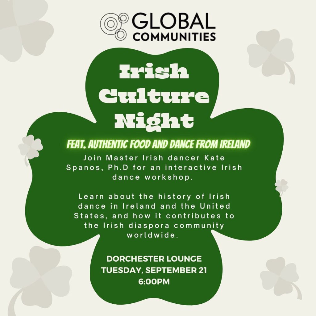 Global Communities Irish Culture Night - September 2021