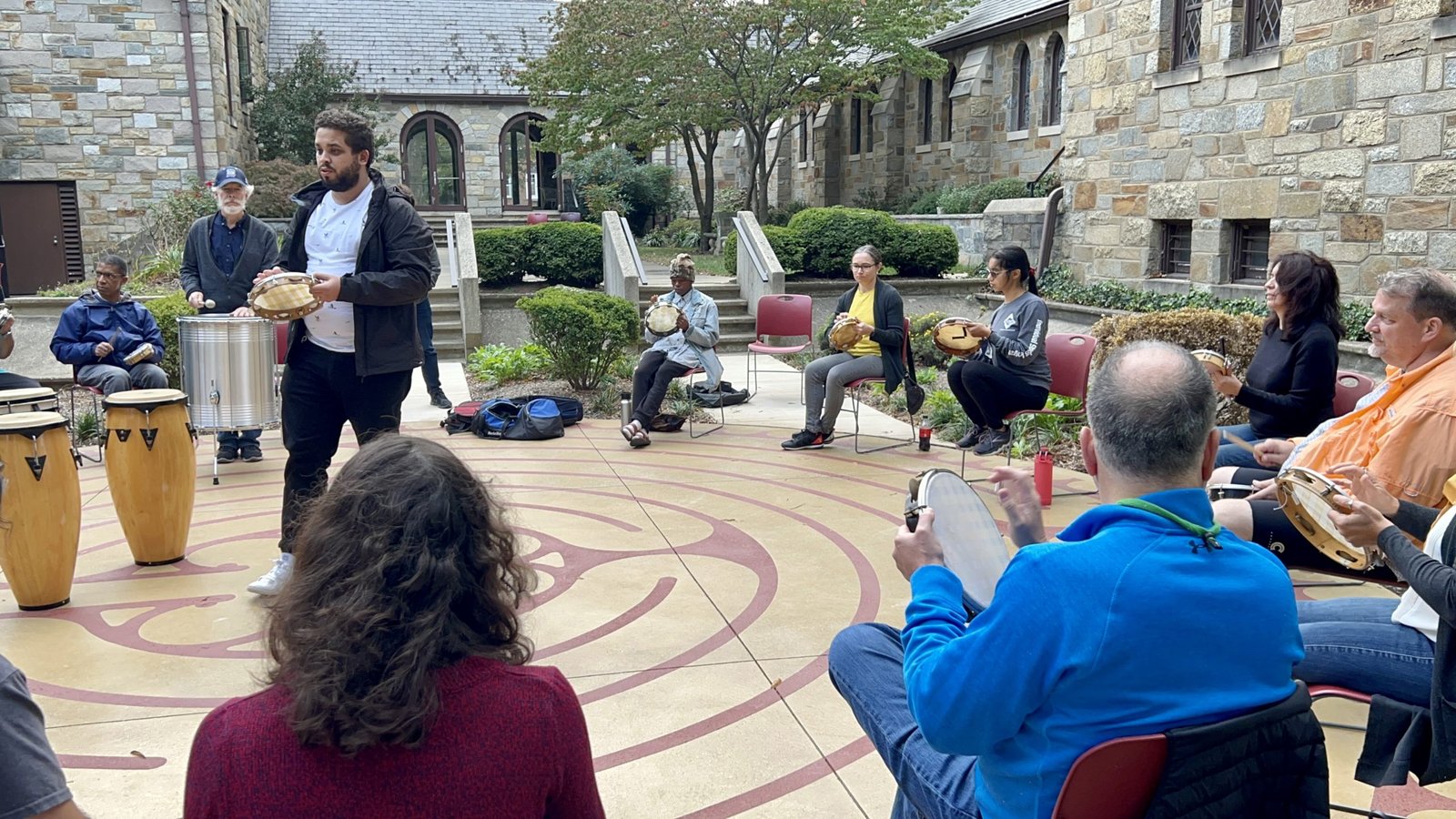 Brazilian percussion ensemble