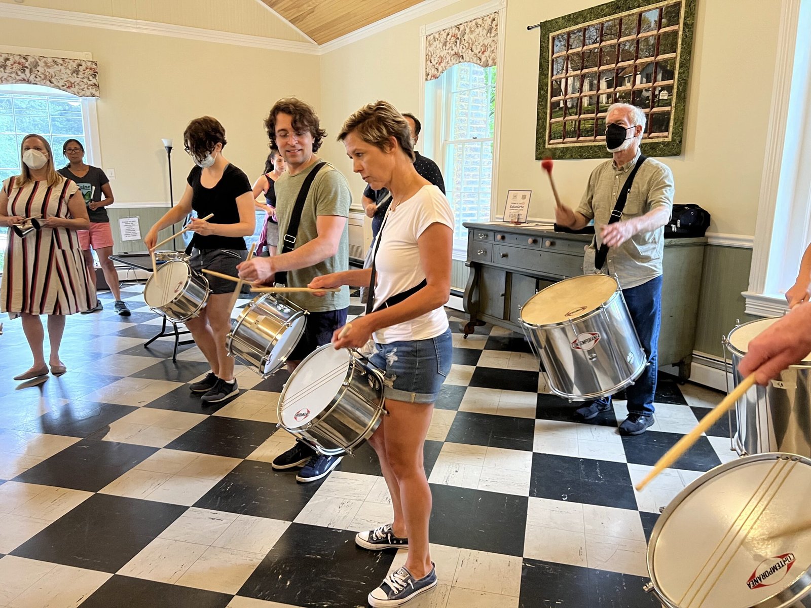 Brazilian percussion workshop