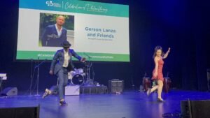 Gerson Lanza & Ana Tomioshi at GWCF gala