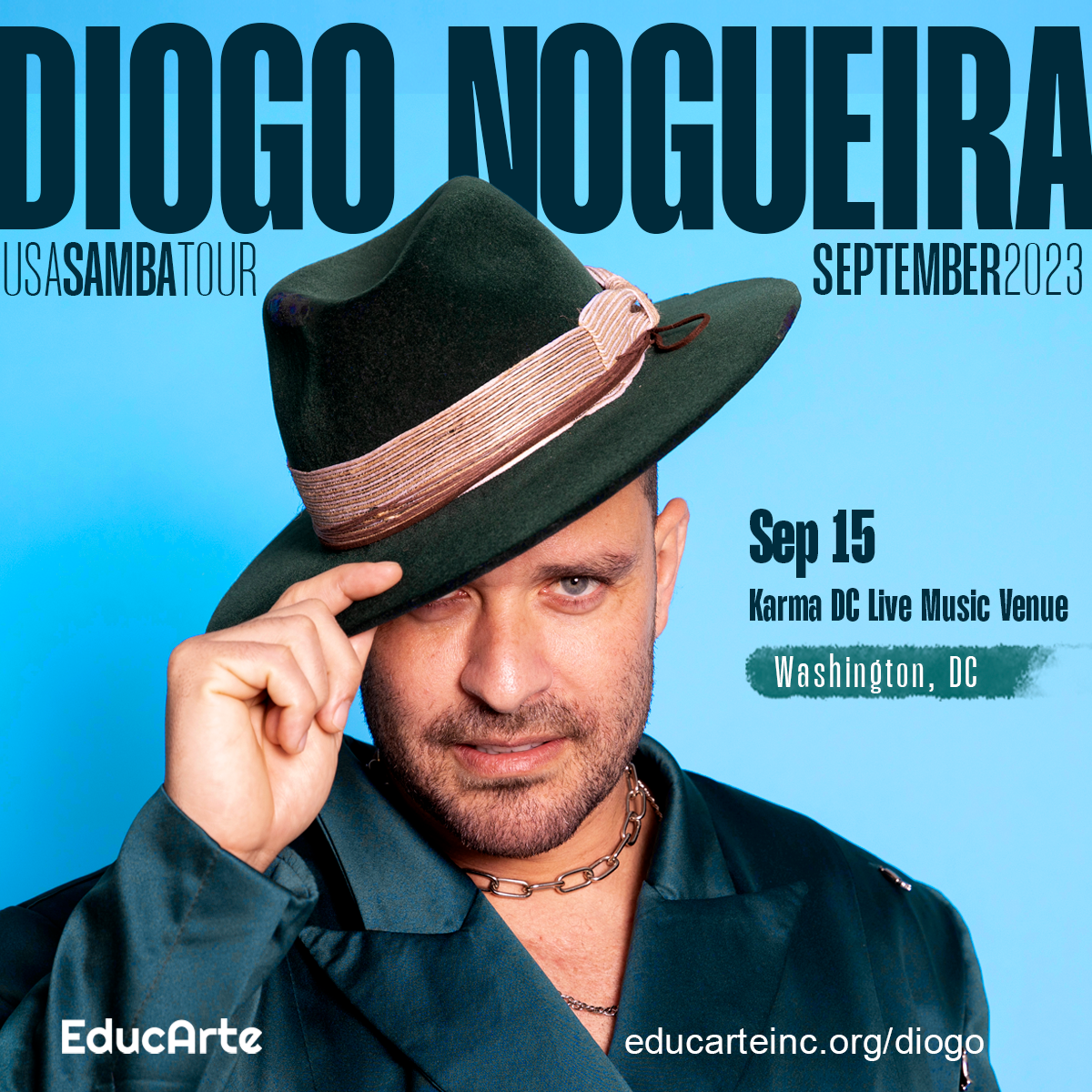 Diogo Nogueira US Tour 2023